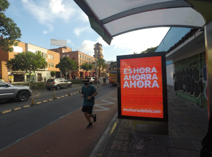 campaña masiva de bitcoin en sudamerica