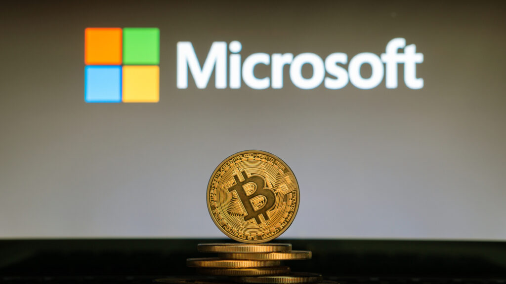 Bitcoin como método de pago: Microsoft