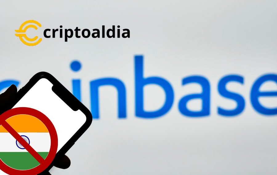 Turbulencias regulatorias sacuden a Coinbase: Exchange suspende servicios para usuarios indios.