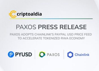 La integración del PayPal USD Price Feed de Chainlink por parte de Paxos