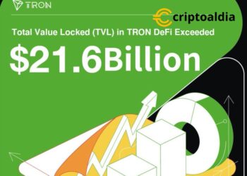 El crecimiento continuo de TRONNetwork en DeFi