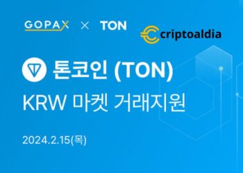 La inclusión de Toncoin en la plataforma de GOPAX