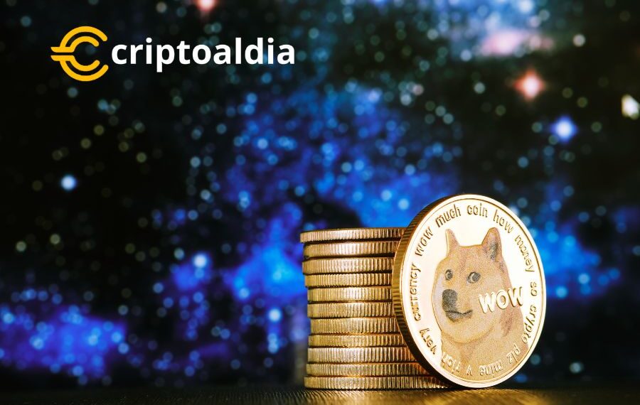 El aumento en el volumen de operaciones de Dogecoin