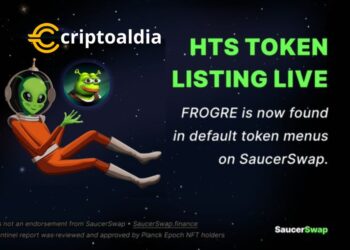 SaucerSwap impulsa FROGRE y HASH a la cima