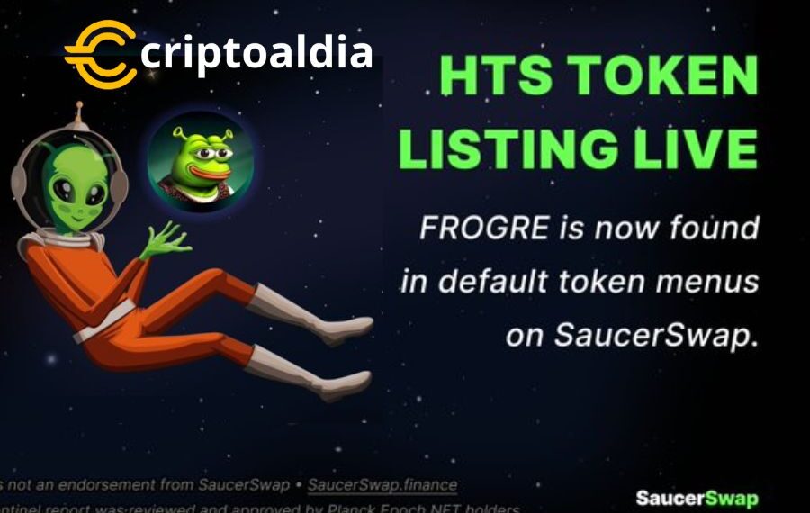 SaucerSwap impulsa FROGRE y HASH a la cima
