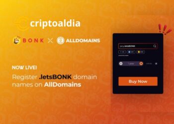 ¡Revolutionize el Registro de Dominios con .letsBONK en Colaboración con bonk_inu!