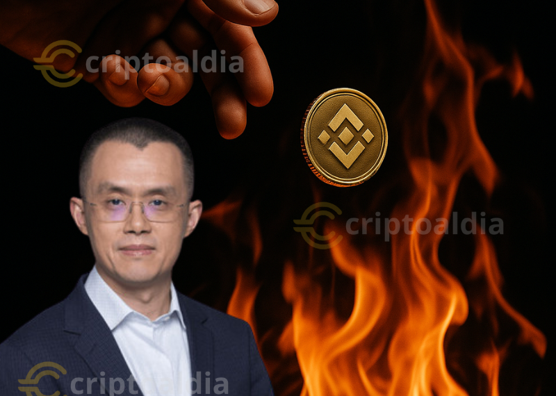 CZ quema millones en tokens y sacude el mercado cripto