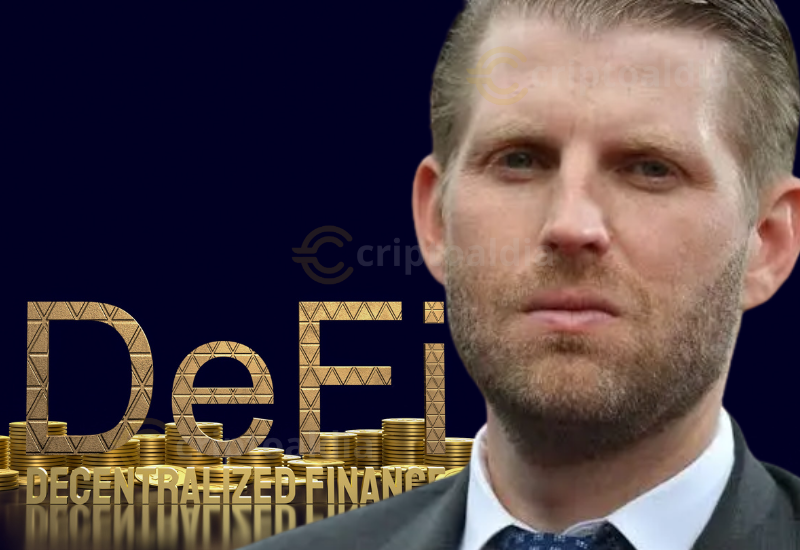 Eric Trump impulsa un debate sobre el futuro de la banca tradicional