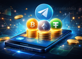 Telegram integra rendimientos en su wallet con BTC, ETH y USDT a través de protocolos DeFi