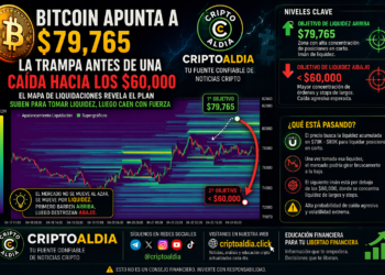 Bitcoin apunta a $79,765: la trampa antes de una caída hacia los $60,000