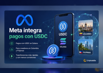 Meta integra pagos con USDC