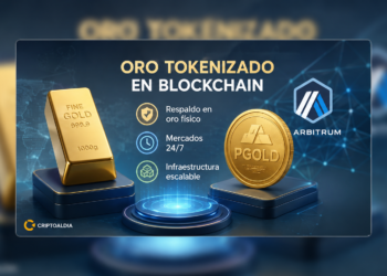 Oro tokenizado gana terreno en blockchain con PGOLD y Arbitrum
