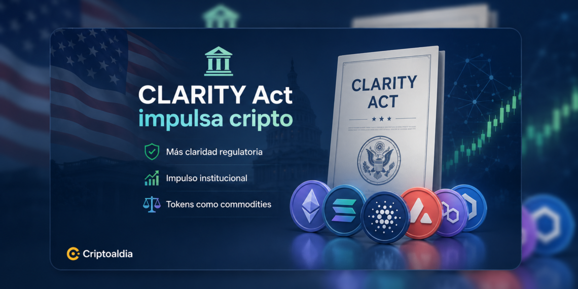 CLARITY Act busca clasificar 16 criptomonedas