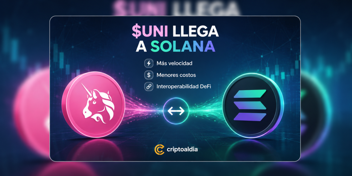Uniswap expande $UNI hacia Solana