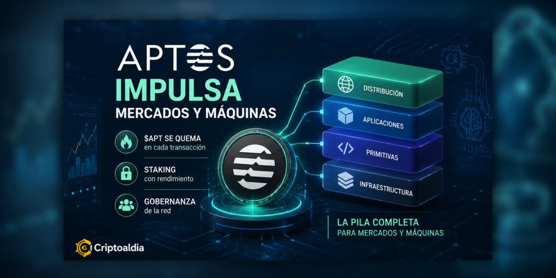 Aptos impulsa mercados y máquinas