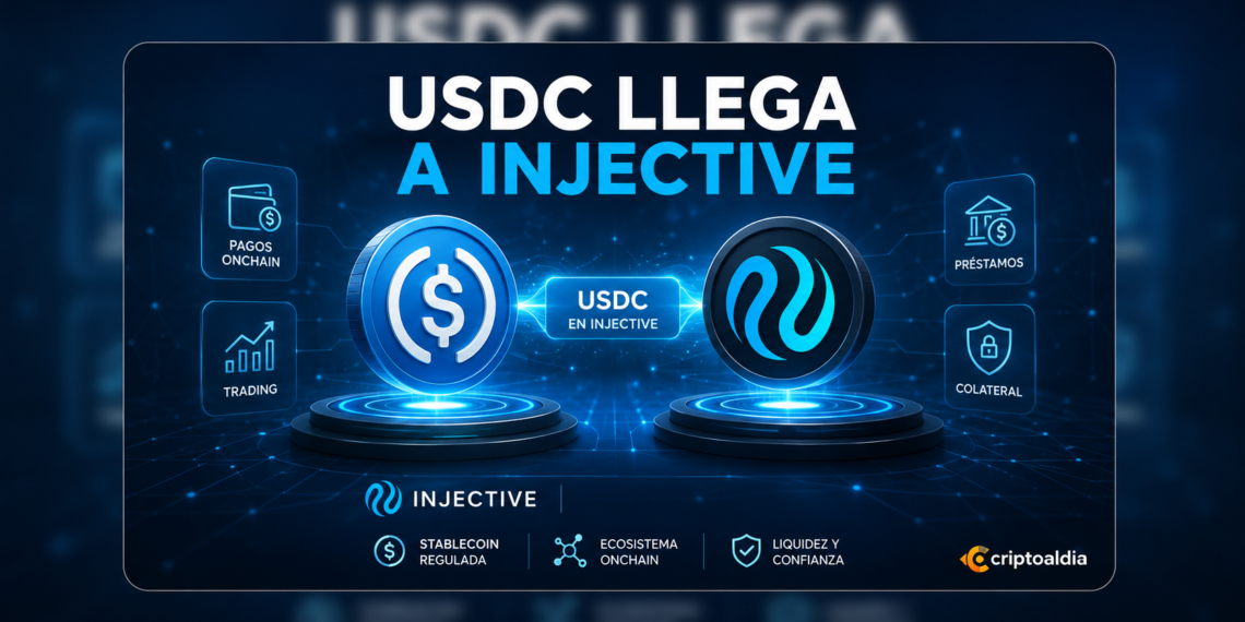 USDC llega al ecosistema Injective