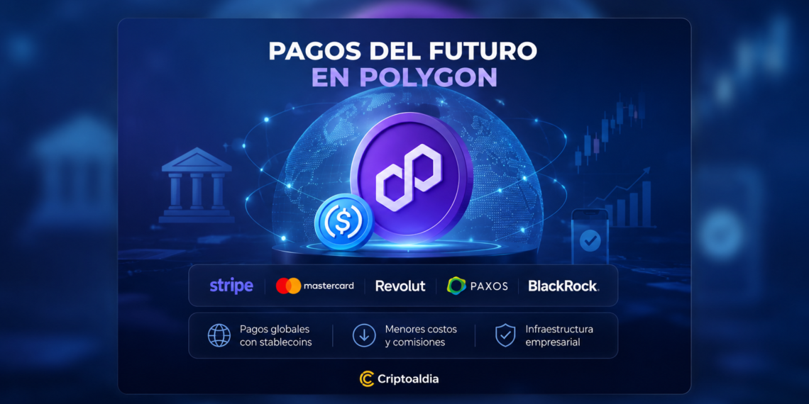 Polygon fortalece su liderazgo en pagos con stablecoins con apoyo de grandes empresas