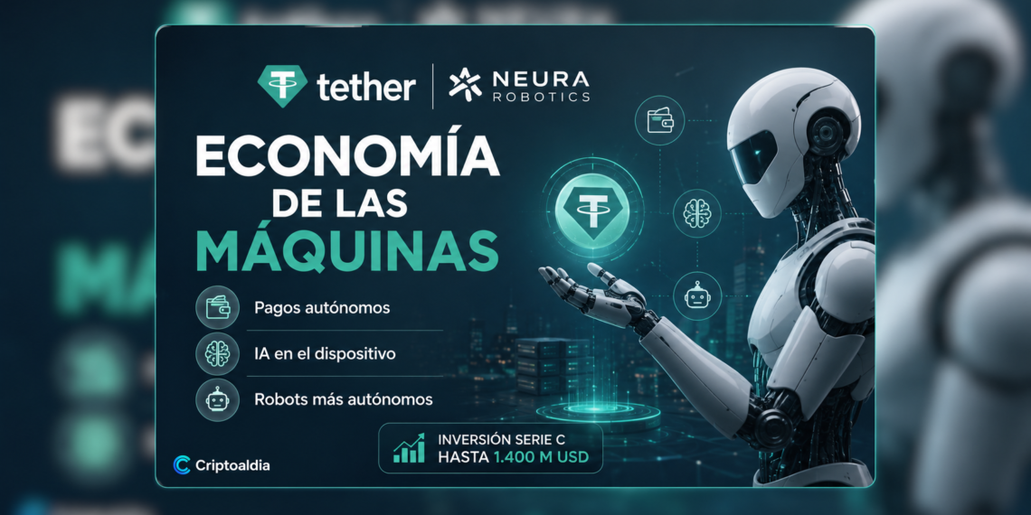 Tether impulsa la economía de las máquinas
