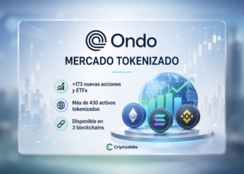 Ondo amplía su mercado tokenizado con 173 nuevas acciones y ETFs en tres blockchains