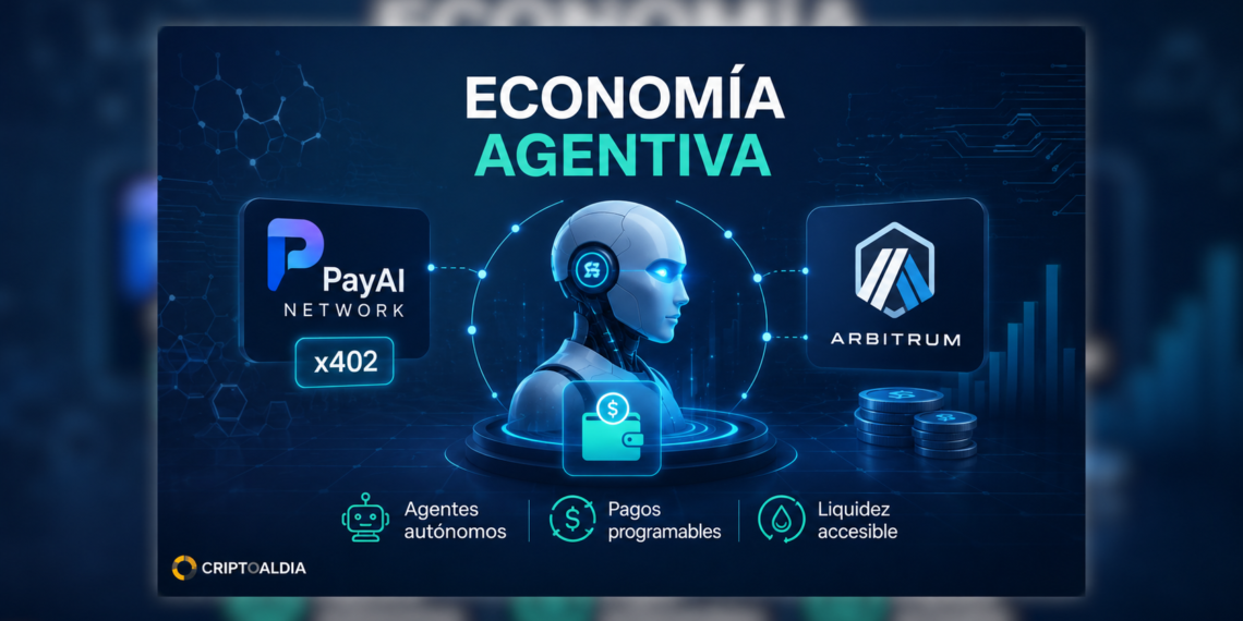 La economía agentiva avanza con IA autónoma y pagos programables en Arbitrum