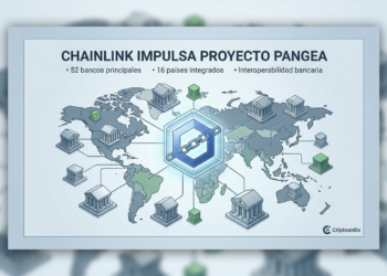 Chainlink impulsa Project Pangea con 52 bancos y 16 países