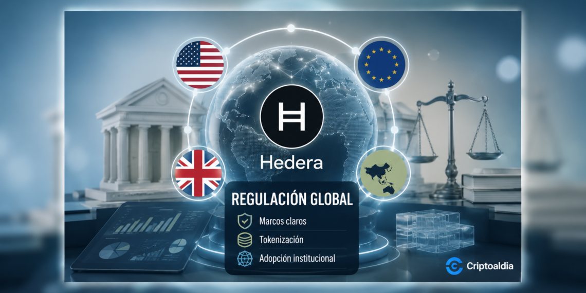 Hedera destaca el avance regulatorio global que definirá el futuro de la tokenización