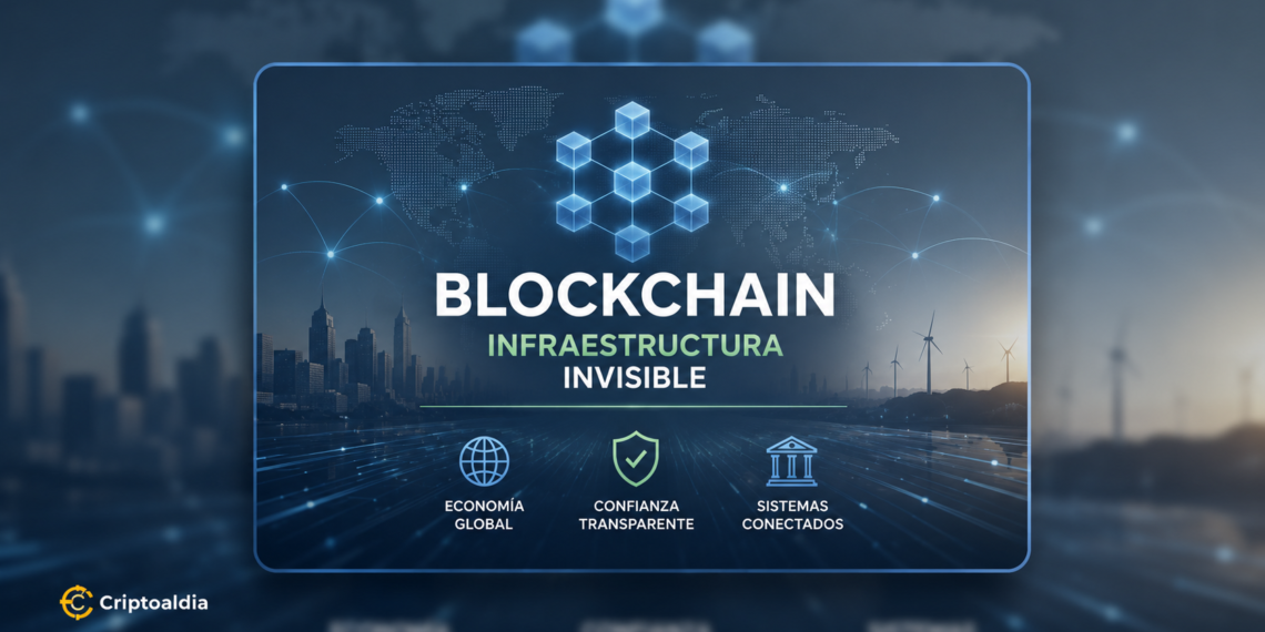 Blockchain podría convertirse en la infraestructura invisible de la economía global