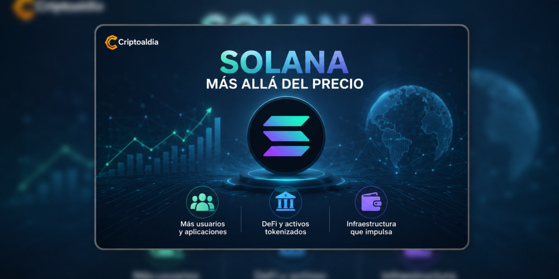 Solana apunta a liderar la economía onchain más allá del precio de SOL