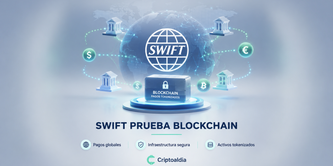 Swift prueba infraestructura blockchain para pagos tokenizados globales