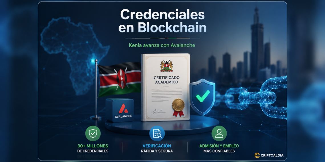 Kenia lleva más de 30 millones de credenciales académicas a blockchain con Avalanche